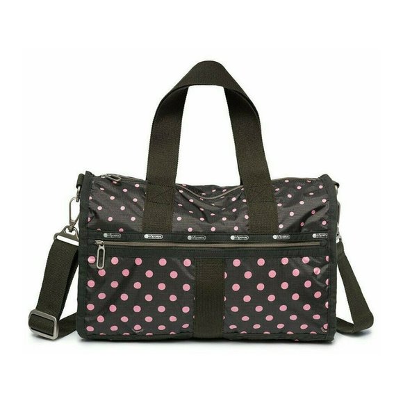 LeSportsac Women's Essential Weekender Tote Duffle Bag in Sun Multi Gravel